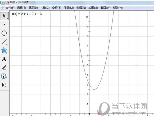 绘制出二次函数图像