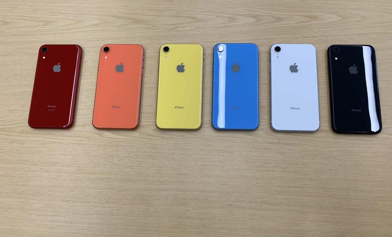 iPhone XR 即将开始预售你准备选哪个颜色