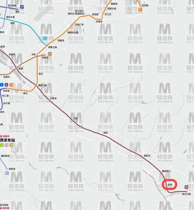 关于有人询问未来西安蓝田轨道交通线路规划等问题的相关回复