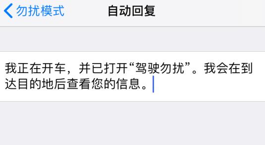 iPhone  XS  设置来电自动回复短信教程