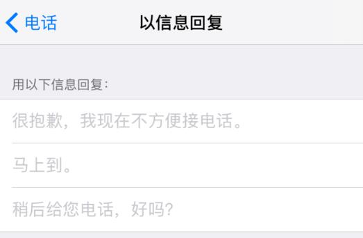 iPhone  XS  设置来电自动回复短信教程