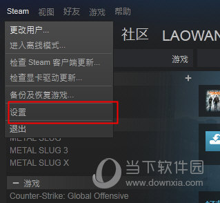 Steam设置