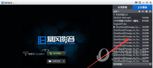 暴风影音播放截图