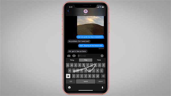 iOS 13滑行键入好用吗 iOS 13滑行键入功能体验