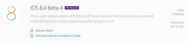 ios8.4 beta 4发布 包含全新音乐App