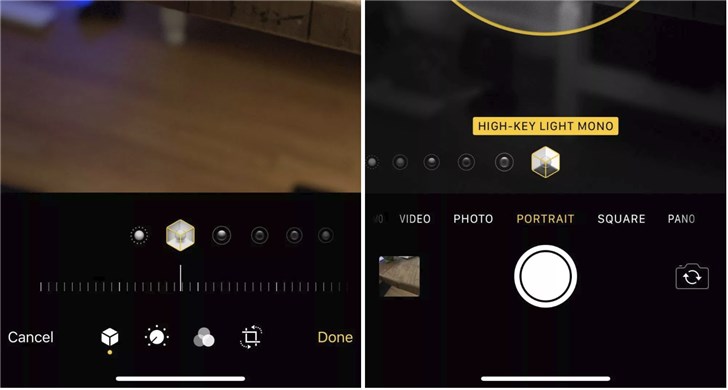 iOS 13 人像拍照新玩法：人像光效控制与高调单色光