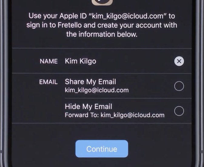 iOS 13 新功能 Sign in with Apple 有什么用