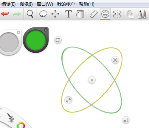 Autodesk  Sketchbook怎么画椭圆？