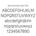 San  Francisco字体