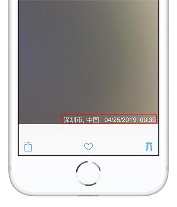 如何在 iPhone  拍摄的照片上加入时间戳、位置戳？