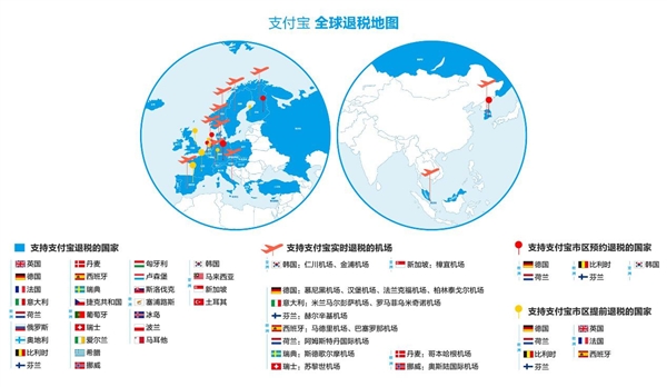 端午境外游玩 支付宝购物退税方法一览