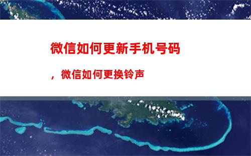 微信如何更新手机号码，微信如何更换铃声