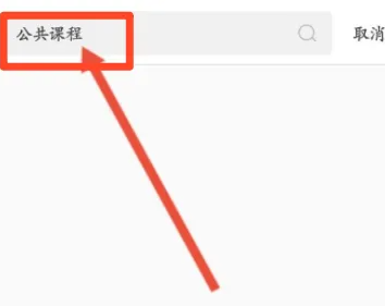 掌上华医在哪进入公共课程？掌上华医进入公共课程的位置介绍截图