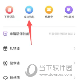 皮皮陪玩APP怎么查看钱包 个人费用明细查看方法