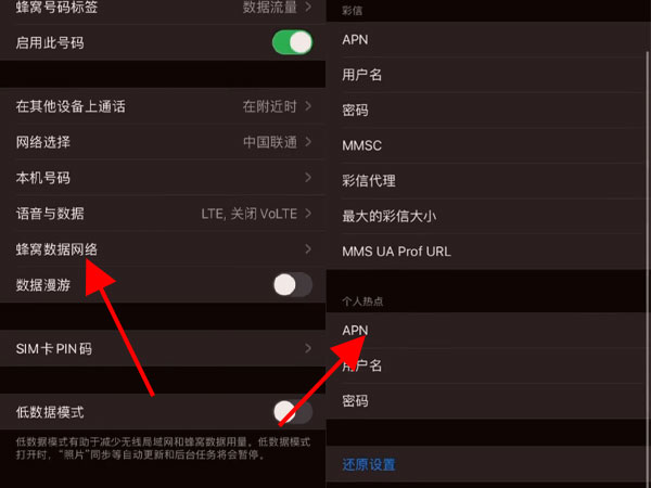苹果手机apn怎么设置？苹果手机apn设置方法介绍截图
