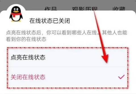 爱奇艺如何关闭在线状态(3)