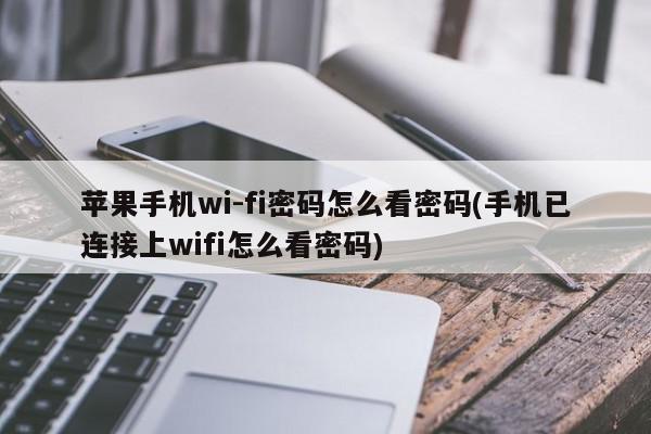 苹果手机wi-fi密码怎么看密码(手机已连接上wifi怎么看密码)