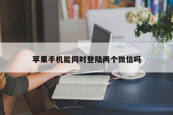 苹果手机能同时登陆两个微信吗