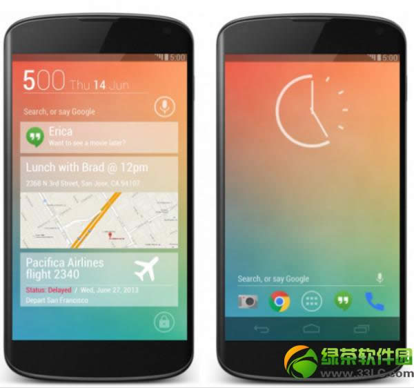 Android 5.0 key lime pie(酸橙馅饼)曝光：安卓5.0系统界面图