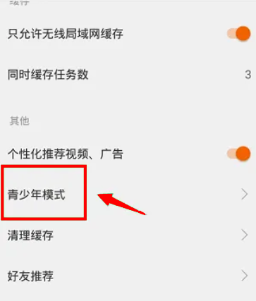 风行视频开启青少年模式流程2