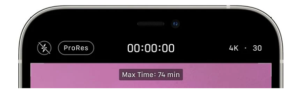 iPhone13Pro怎么拍ProRes视频？iPhone13Pro拍ProRes视频方法截图