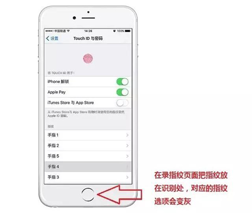 iOS录好的指纹1，2，3，4，5忘记解决方法