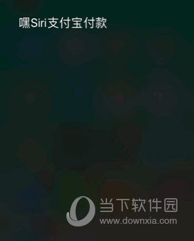 iPhone手机怎么用siri语音支付宝付款