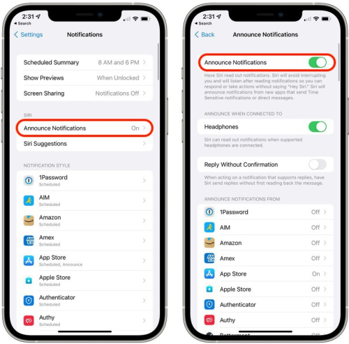 iOS15中Siri如何读出通知?iOS15中Siri播报应用通知方法