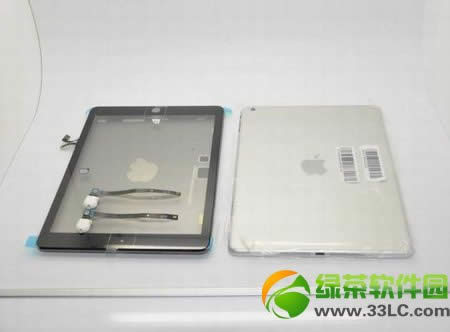 iPad5外壳及零部件高清图片曝光