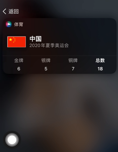 iPhone手机怎样使用Siri看奥运？iPhone手机如何用Siri看奥运的方法截图