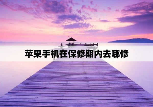 苹果手机在保修期内去哪修