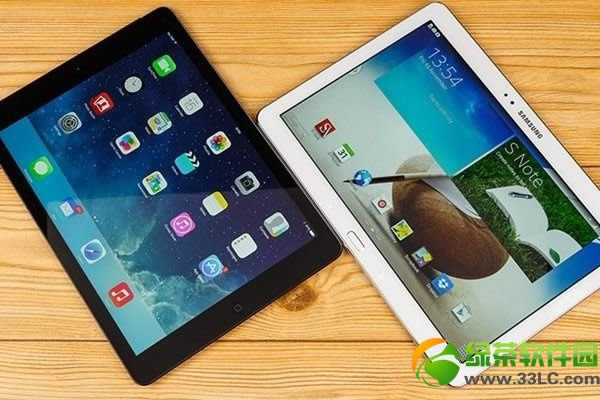 ipad air与3星note10.1 2014比较评测