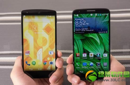 nexus  5和lg  g2哪个好？nexus5和lg  g2对比评测3