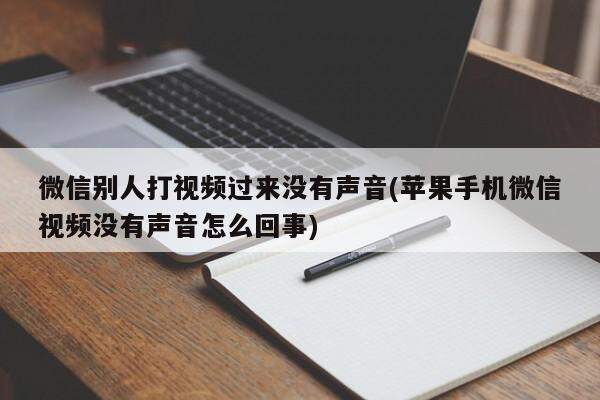 微信别人打视频过来没有声音(苹果手机微信视频没有声音怎么回事)