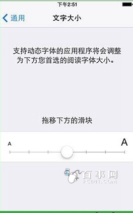 苹果手机iPhone6如何设置字体