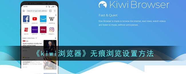 kiwi浏览器无痕浏览设置方法