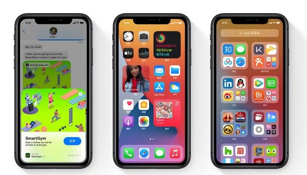 ios14桌面布局如何摆放好看？ios14桌面布局设置推荐截图