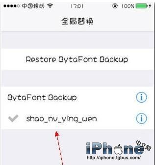 iPhone6 Plus字体修改详细教程