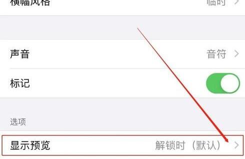 苹果手机隐藏短信通知内容的基础步骤讲解截图