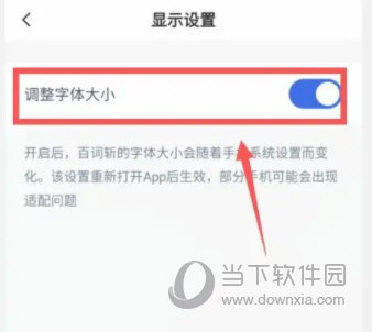 百词斩怎么调整字体大小