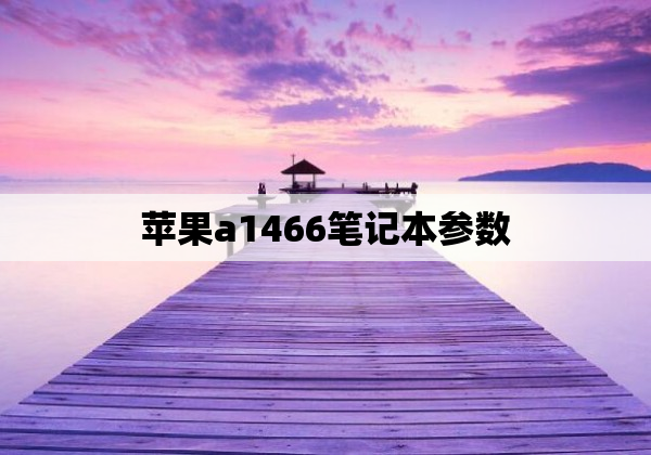 苹果a1466笔记本参数