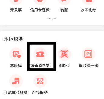 云闪付申请上南通消费券的方法教程截图