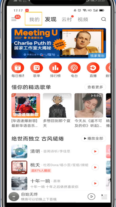 网易云中查看一首歌听了多少遍的方法截图