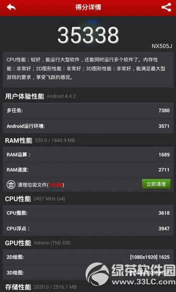 nubia z7 max跑分多少？nubia z7 max安兔兔跑分