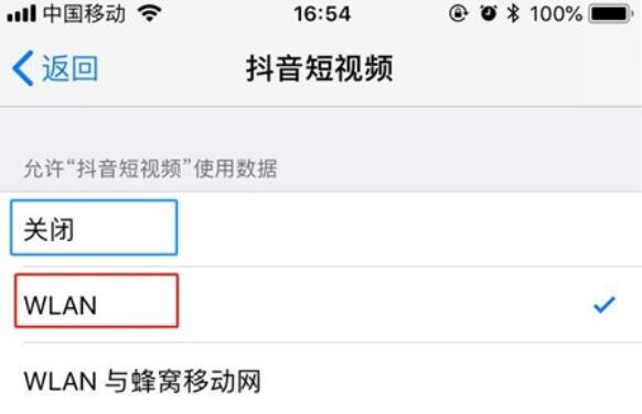 iPhone11pro  max设置应用禁止使用流量的方法步骤截图