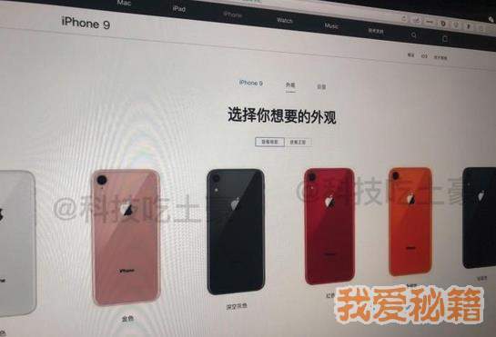 苹果iPhone9中文官网地址_iPhone9中文界面6款颜色