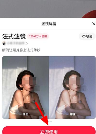 小红书怎么用同款滤镜截图2