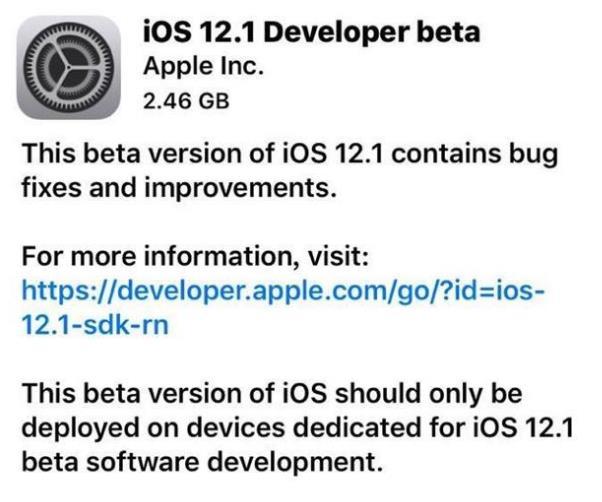 ios12.1beta1怎么安装？附下载地址及安装方法