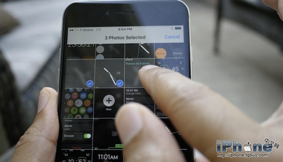 iOS9新功能：照片应用手势选择多张图片