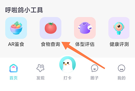 呼啦鸽怎么查询食物 了解食品的相关营养成分